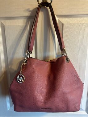 Michael Kors Pebbled Leather Shoulder Bag